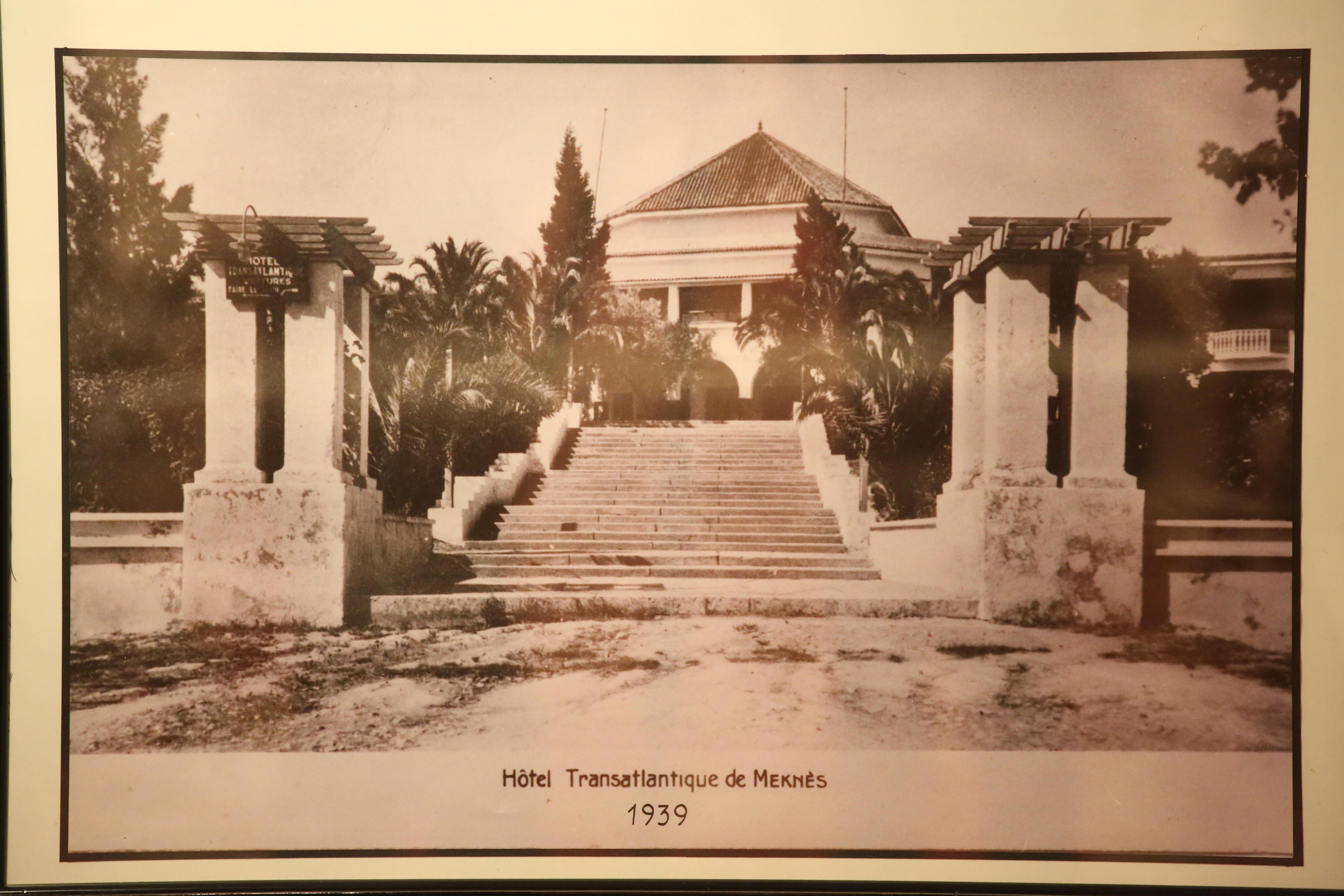 Hotel Transatlantique Meknès Eksteriør bilde